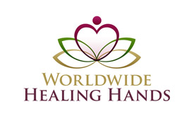 worldwide healing hands logo