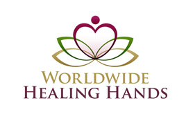 worldwide healing hands logo
